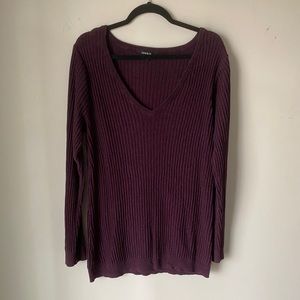 Burgundy Sweater